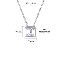 Collar Gaurosa Mujer Fantasy in Plata Moissanite MSN22052405 - MSN22052405